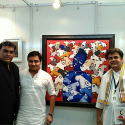 With Aakif Habib and Astrologer Shrimaliji, 2015